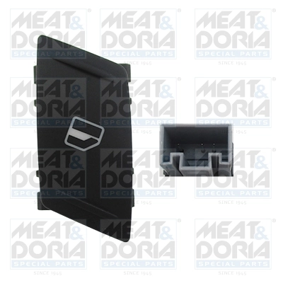 Switch, window regulator